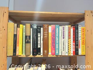 MaxSold Auction: [LOT OF 139] BOOKSHELF FULL OF NOVELS AND BOOKS ON FILM - Toronto (Ontario, Canada) PARTNER MANAGED Moving Online Auction - Brunswick Avenue