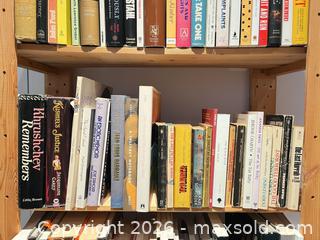 MaxSold Auction: [LOT OF 139] BOOKSHELF FULL OF NOVELS AND BOOKS ON FILM - Toronto (Ontario, Canada) PARTNER MANAGED Moving Online Auction - Brunswick Avenue
