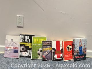 MaxSold Auction: [LOT OF 13] SOCCER / BRITISH FOOTBALL BOOK LOT - Toronto (Ontario, Canada) PARTNER MANAGED Moving Online Auction - Brunswick Avenue