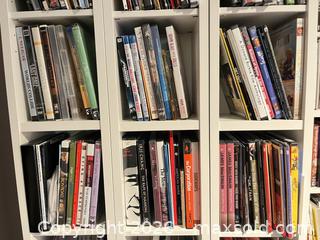 MaxSold Auction: [LOT OF 200+] THREE DVD CASES FILLED WITH DVD’S AND CD’S - Toronto (Ontario, Canada) PARTNER MANAGED Moving Online Auction - Brunswick Avenue