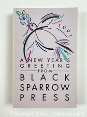 MaxSold Auction: [LOT OF 24] BLACK SPARROW PRESS POETRY BOOKS CHARLES BUKOWSKI - Toronto (Ontario, Canada) PARTNER MANAGED Moving Online Auction - Brunswick Avenue