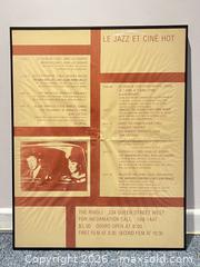 MaxSold Auction: [LOT OF 2] JAZZ CINEMA SCREENING POSTERS RIVOLI QUEEN WEST - Toronto (Ontario, Canada) PARTNER MANAGED Moving Online Auction - Brunswick Avenue