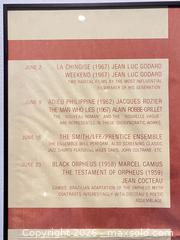 MaxSold Auction: [LOT OF 2] JAZZ CINEMA SCREENING POSTERS RIVOLI QUEEN WEST - Toronto (Ontario, Canada) PARTNER MANAGED Moving Online Auction - Brunswick Avenue