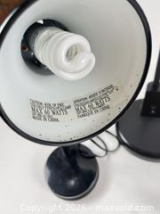 MaxSold Auction: [LOT OF 4] BLACK DESK LAMPS - Toronto (Ontario, Canada) PARTNER MANAGED Moving Online Auction - Brunswick Avenue