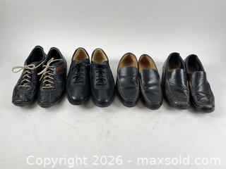 MaxSold Auction: [LOT OF 4] BLACK LEATHER COLE HAAN MEN'S SHOES  - Toronto (Ontario, Canada) PARTNER MANAGED Moving Online Auction - Brunswick Avenue