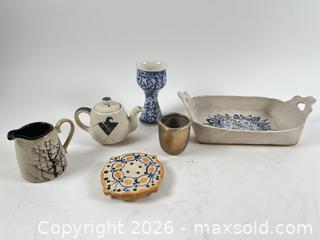 MaxSold Auction: [LOT OF 6] ECLECTIC MIX OF STUDIO POTTERY - Toronto (Ontario, Canada) PARTNER MANAGED Moving Online Auction - Brunswick Avenue