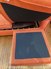 MaxSold Auction: MCM STYLE BURNT ORANGE SECTIONAL SOFA - Toronto (Ontario, Canada) PARTNER MANAGED Moving Online Auction - Brunswick Avenue