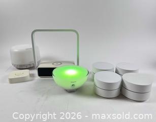 MaxSold Auction: MODERN TECHNOLOGY LOT MESH WIFI / ALARM CLOCK / DIFFUSER - Toronto (Ontario, Canada) PARTNER MANAGED Moving Online Auction - Brunswick Avenue