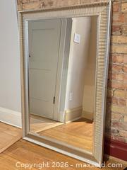 MaxSold Auction: NICE LARGE SILVED FRAMED MIRROR - Toronto (Ontario, Canada) PARTNER MANAGED Moving Online Auction - Brunswick Avenue