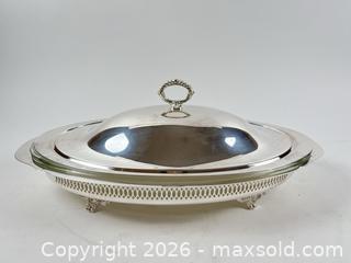 MaxSold Auction: PAIR OF SILVER PLATED LIDDED TUREEN STYLE HOLLOWWARE - Toronto (Ontario, Canada) PARTNER MANAGED Moving Online Auction - Brunswick Avenue