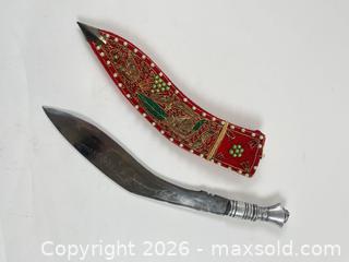 MaxSold Auction: ROYAL KOTHIMORA KUKRI CEREMONIAL DECORATION NEPAL - Toronto (Ontario, Canada) PARTNER MANAGED Moving Online Auction - Brunswick Avenue