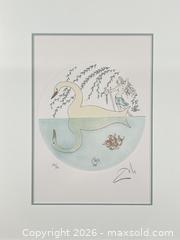 MaxSold Auction: SALVADOR DALI (1904 - 1989) SIGNED ORIGINAL COLOURED ETCHING "VIRGO" NUMBERED - Toronto (Ontario, Canada) PARTNER MANAGED Moving Online Auction - Brunswick Avenue