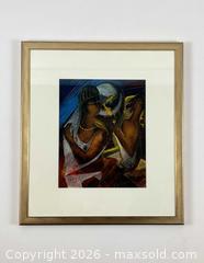 MaxSold Auction: V. ANVFRAYEV. TWO WOMEN AND FISHBOWL. MIXED MEDIA EDWARD DAY GALLERY - Toronto (Ontario, Canada) PARTNER MANAGED Moving Online Auction - Brunswick Avenue