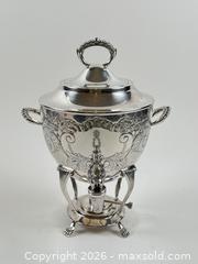 MaxSold Auction: VINTAGE SILVER PLATED SAMOVAR / DRINK CASK MADE WM. ROGERS - Toronto (Ontario, Canada) PARTNER MANAGED Moving Online Auction - Brunswick Avenue