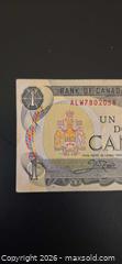 MaxSold Auction: 1973 Canadian 1 dollar bill - Ottawa (Ontario, Canada) SELLER MANAGED Downsizing Online Auction - Seabrooke Drive