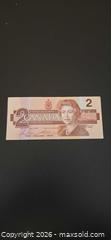 MaxSold Auction: 1986 Canadian $2 bill - Ottawa (Ontario, Canada) SELLER MANAGED Downsizing Online Auction - Seabrooke Drive