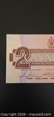 MaxSold Auction: 1986 Canadian $2 bill - Ottawa (Ontario, Canada) SELLER MANAGED Downsizing Online Auction - Seabrooke Drive