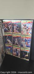 MaxSold Auction: Binder full of baseball cards random sets - Ottawa (Ontario, Canada) SELLER MANAGED Downsizing Online Auction - Seabrooke Drive