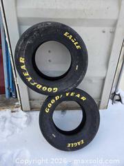 MaxSold Auction: Goodyear Eagle stock car tires brand new - Ottawa (Ontario, Canada) SELLER MANAGED Downsizing Online Auction - Seabrooke Drive