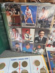 MaxSold Auction: Random hockey card coin Puck and pin collection - Ottawa (Ontario, Canada) SELLER MANAGED Downsizing Online Auction - Seabrooke Drive