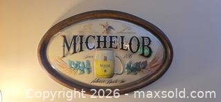 MaxSold Auction: Vintage Michelob draft beer advertising sign - Ottawa (Ontario, Canada) SELLER MANAGED Downsizing Online Auction - Seabrooke Drive