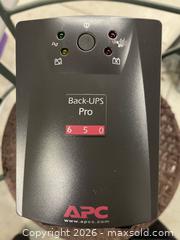 MaxSold Auction: APC Back-UPS Pro 650 Uninterruptible Power Supply - Toronto (Ontario, Canada) SELLER MANAGED Estate Sale Online Auction - Kennedy Road (STORAGE)