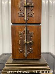 MaxSold Auction: Decorative Wood Lamp (with lampshade) - Toronto (Ontario, Canada) SELLER MANAGED Estate Sale Online Auction - Kennedy Road (STORAGE)