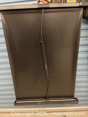 MaxSold Auction: Proxima 50" Tabletop Screen A650 - Light Portable Projector Screen - Toronto (Ontario, Canada) SELLER MANAGED Estate Sale Online Auction - Kennedy Road (STORAGE)