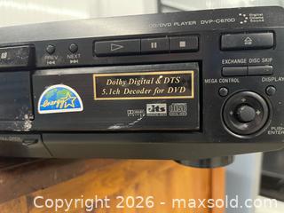 MaxSold Auction: Sony DVP-C670D CD Compact Disc & DVD Player Vintage - Toronto (Ontario, Canada) SELLER MANAGED Estate Sale Online Auction - Kennedy Road (STORAGE)