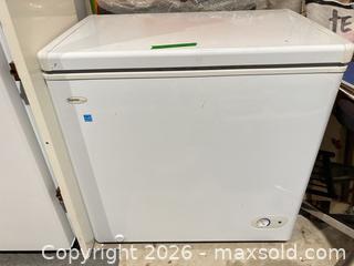 MaxSold Auction: Danby DCF051A1WDD Chest Freezer, 5.1 cu ft - Delta (British Columbia, Canada) SELLER MANAGED Estate Sale Online Auction -  55b Street