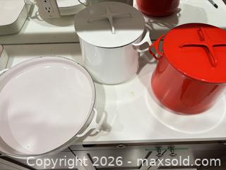 MaxSold Auction: Dansk mixed cookware set, 5-piece - Delta (British Columbia, Canada) SELLER MANAGED Estate Sale Online Auction -  55b Street