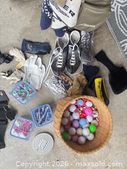 MaxSold Auction: Lot: Golf Clubs with Bag, Golf Shoes, Accessories, Fishing Gear - Delta (British Columbia, Canada) SELLER MANAGED Estate Sale Online Auction -  55b Street