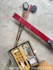 MaxSold Auction: Lot: Golf Clubs with Bag, Golf Shoes, Accessories, Fishing Gear - Delta (British Columbia, Canada) SELLER MANAGED Estate Sale Online Auction -  55b Street