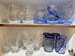 MaxSold Auction: Mixed drinking glass set — approx. 31 tumblers & stemless - Delta (British Columbia, Canada) SELLER MANAGED Estate Sale Online Auction -  55b Street