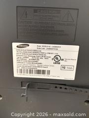 MaxSold Auction: Samsung 40" LN40B500 LCD TV (LN40B500P3F / LN40B500P3FXZA) - Delta (British Columbia, Canada) SELLER MANAGED Estate Sale Online Auction -  55b Street