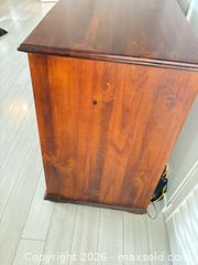 MaxSold Auction: Solid Wood 6-Drawer Dresser with Woven Cane Drawer Fronts - Delta (British Columbia, Canada) SELLER MANAGED Estate Sale Online Auction -  55b Street