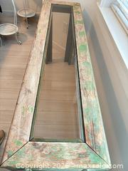 MaxSold Auction: Wood & Glass Console/Sofa Table, Painted Distressed Finish - Delta (British Columbia, Canada) SELLER MANAGED Estate Sale Online Auction -  55b Street