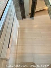 MaxSold Auction: Wood & Glass Console/Sofa Table, Painted Distressed Finish - Delta (British Columbia, Canada) SELLER MANAGED Estate Sale Online Auction -  55b Street