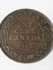 MaxSold Auction: 1917 Toned High grade Large Cent Coin Canada - South Frontenac (Ontario, Canada) SELLER MANAGED Downsizing Online Auction - Battersea Road