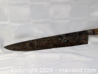 MaxSold Auction: Antique Early Hand Forged Blade - South Frontenac (Ontario, Canada) SELLER MANAGED Downsizing Online Auction - Battersea Road