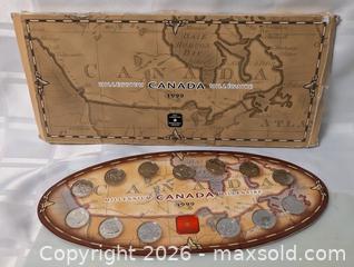 MaxSold Auction: Canada Milennium Coin Set 25 Cents Mint - South Frontenac (Ontario, Canada) SELLER MANAGED Downsizing Online Auction - Battersea Road