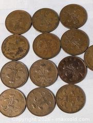 MaxSold Auction: Copper 2 Pence Coins of England - South Frontenac (Ontario, Canada) SELLER MANAGED Downsizing Online Auction - Battersea Road