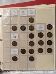 MaxSold Auction: Early Linclon Wheat Cent Collection Book - South Frontenac (Ontario, Canada) SELLER MANAGED Downsizing Online Auction - Battersea Road