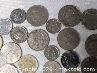 MaxSold Auction: large Lot of Nickel World Coins - South Frontenac (Ontario, Canada) SELLER MANAGED Downsizing Online Auction - Battersea Road