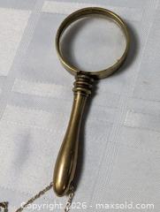 MaxSold Auction: Solid Brass Looking Eye Glass - South Frontenac (Ontario, Canada) SELLER MANAGED Downsizing Online Auction - Battersea Road