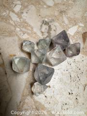 MaxSold Auction: Raw Fluorite chunks - London (Ontario, Canada) SELLER MANAGED Downsizing Online Auction - Marconi Boulevard