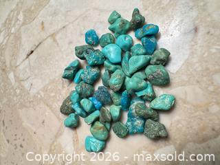 MaxSold Auction: Raw Turquoise pieces - London (Ontario, Canada) SELLER MANAGED Downsizing Online Auction - Marconi Boulevard