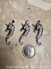 MaxSold Auction: Sterling Silver Unicorn pendant settings - London (Ontario, Canada) SELLER MANAGED Downsizing Online Auction - Marconi Boulevard