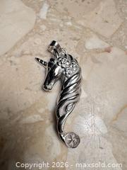 MaxSold Auction: Sterling Silver Unicorn pendant settings - London (Ontario, Canada) SELLER MANAGED Downsizing Online Auction - Marconi Boulevard