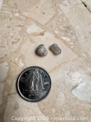 MaxSold Auction: Two Raw White Diamond Pieces  - London (Ontario, Canada) SELLER MANAGED Downsizing Online Auction - Marconi Boulevard